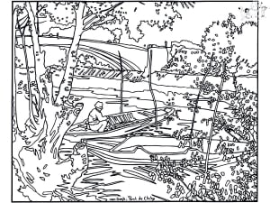 Vincent Van Gogh   Fishing In Spring At The Clichy Bridge  1887 