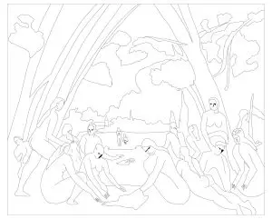 Paul Cezanne   The Large Bathers