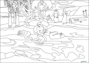 Paul Gauguin: Mahana no atua (God's Day) (1894)