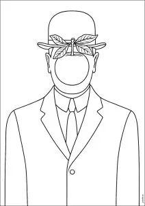 The Son of Man   René Magritte (1964)