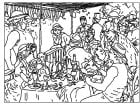Pierre Auguste Renoir   Luncheon Of The Boating Party