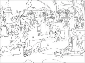 George Seurat   A Sunday on La Grande Jatte