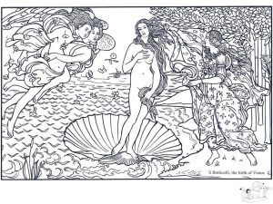 Sandro Botticelli   The birth of Venus