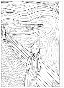 Edvard Munch   The Scream (drawing version)