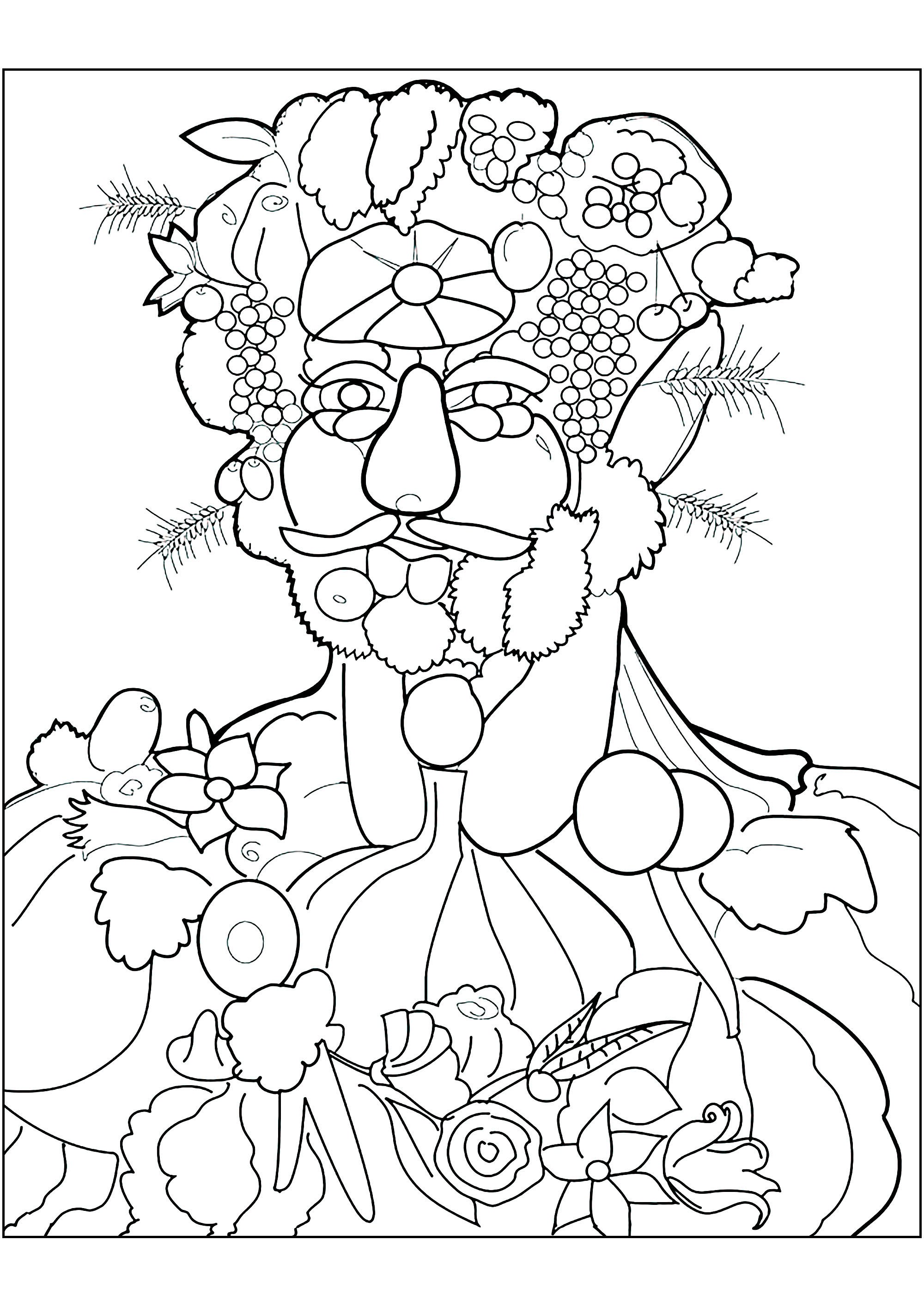 Giuseppe Arcimboldo Vortumnus Vertumno 1590 Masterpiece giuseppe-arcimboldo-vortumnus-vertumno-1590-masterpiece