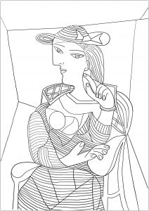 Pablo Picasso   Portrait of Marie Therese Walter