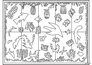 Henri Matisse - Polynesia, the Sea (1946)