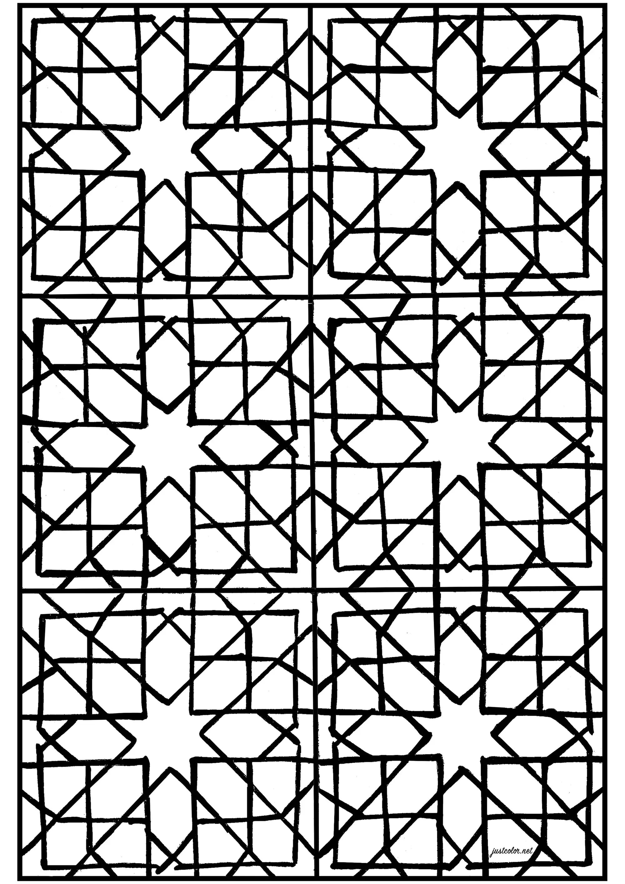 Sintra Azulejo (Portugal) (Printable Coloring Page for adults)