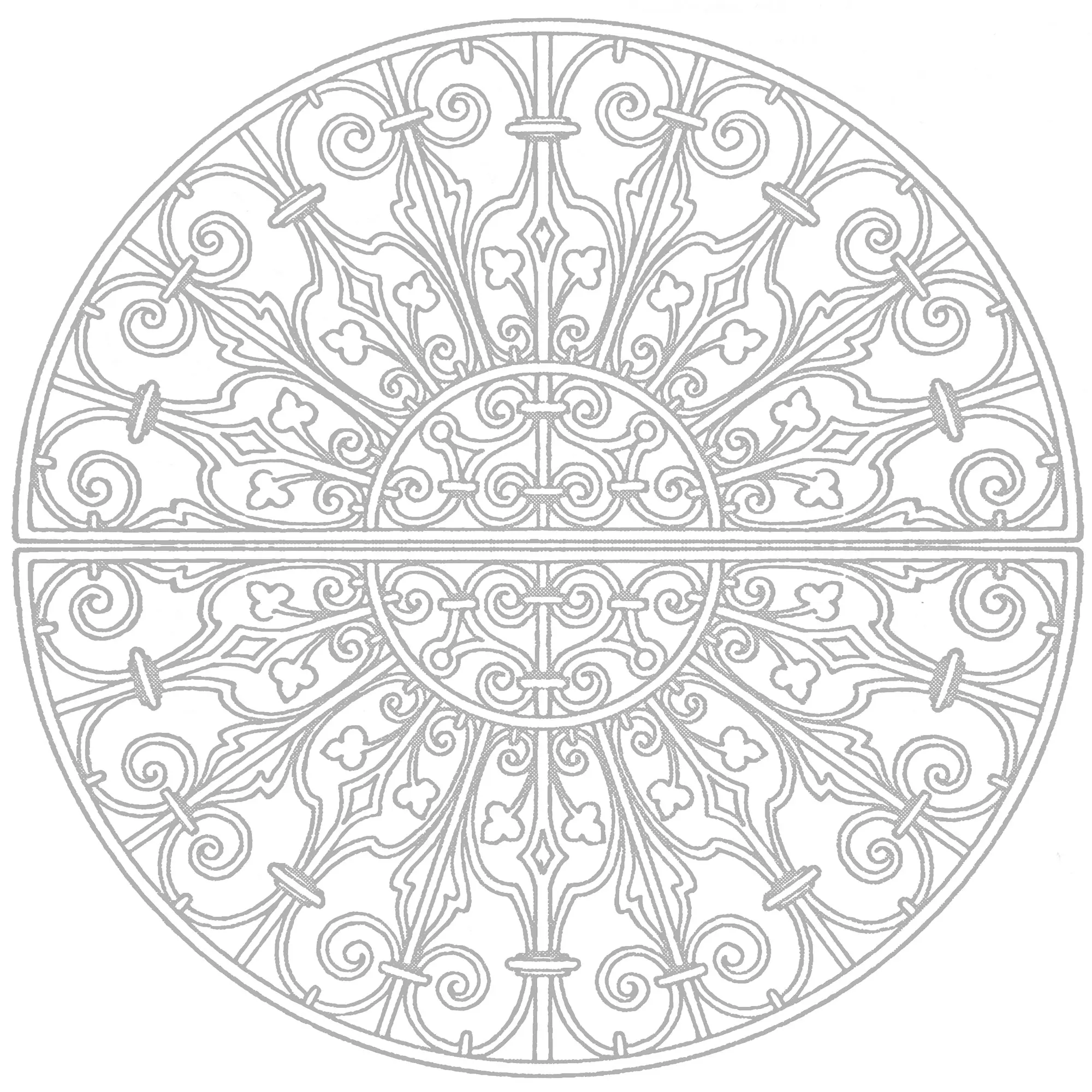 Majestic azuleros (Printable Azulejos Coloring Page for adults)
