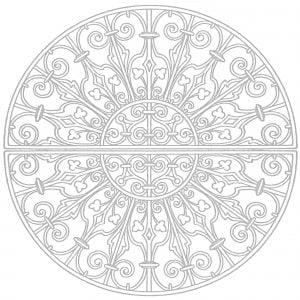 coloring-majestic-azuleros (Azulejos Coloring Page)