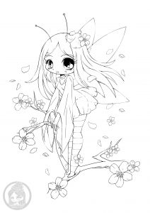 Cherry blossom fairy