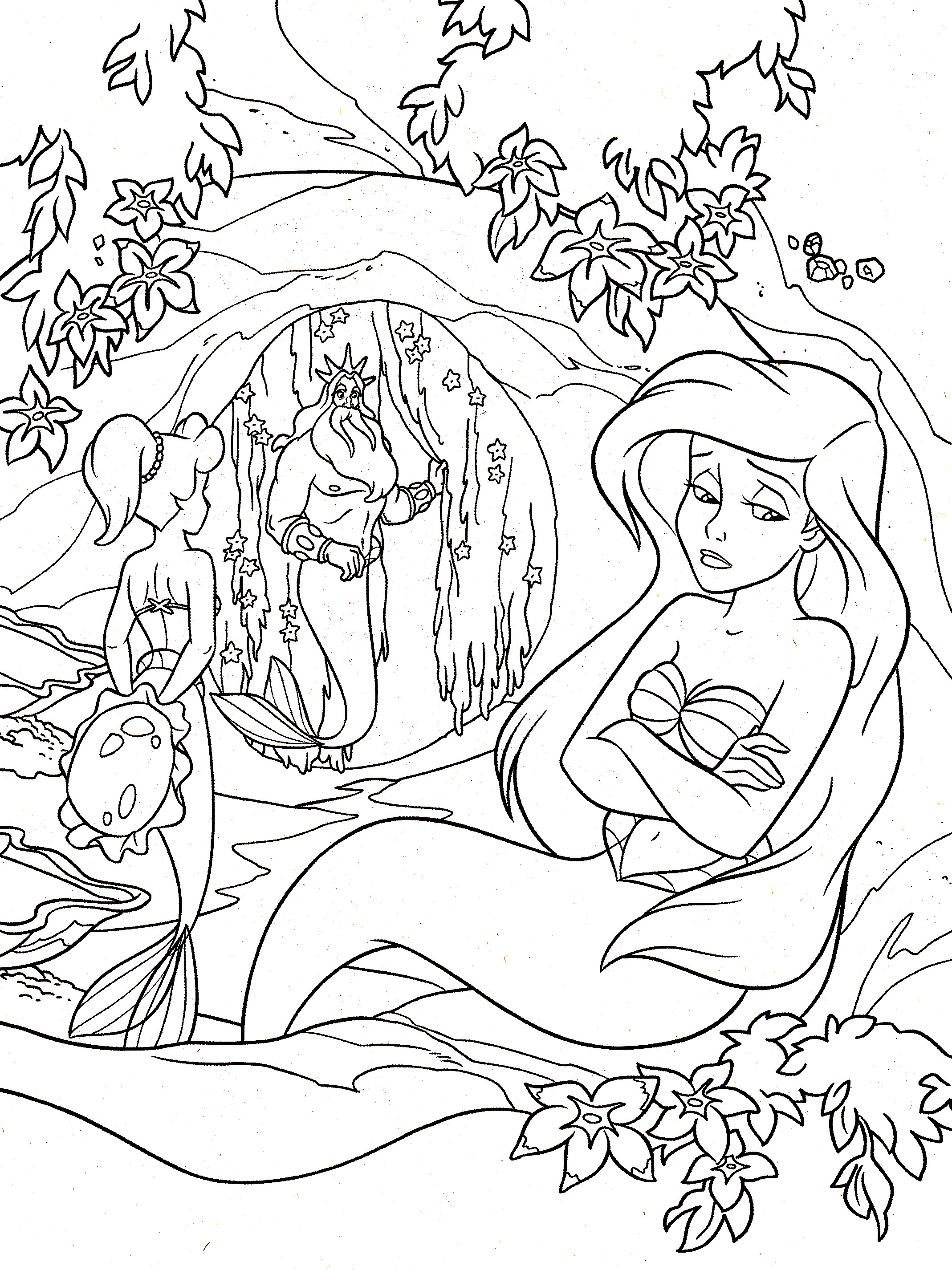 Ariel the little mermaid Ariel the Little Mermaid a plex drawing