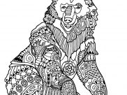 abstract animals coloring pages