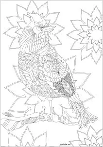 Bird on branch