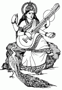 Saraswati: Hindu divinity of wisdom