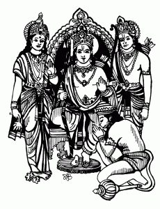 coloring-india-jitamitraya-namaha (India & Bollywood Coloring Page)