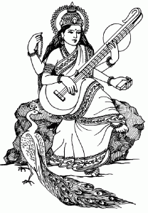 Saraswati: Hindu divinity of wisdom