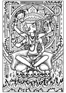 Hindu goddess Kali