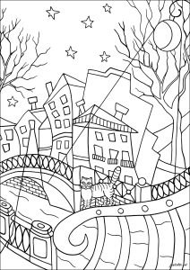 Catwalk on the bridge