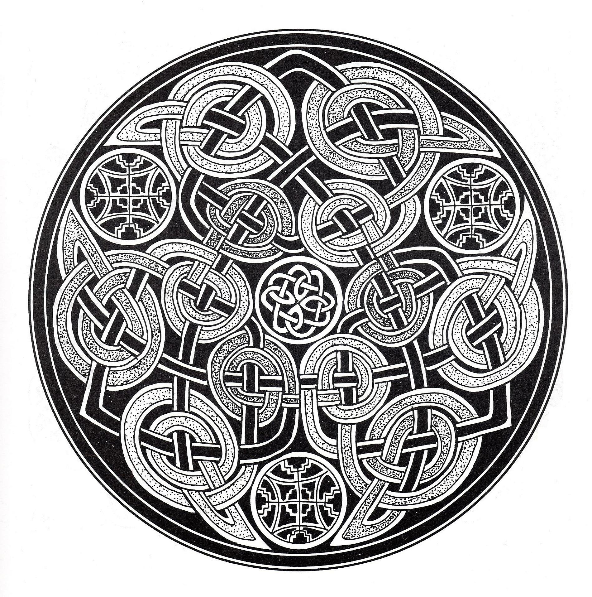 Celtic art looking like a Mandala
