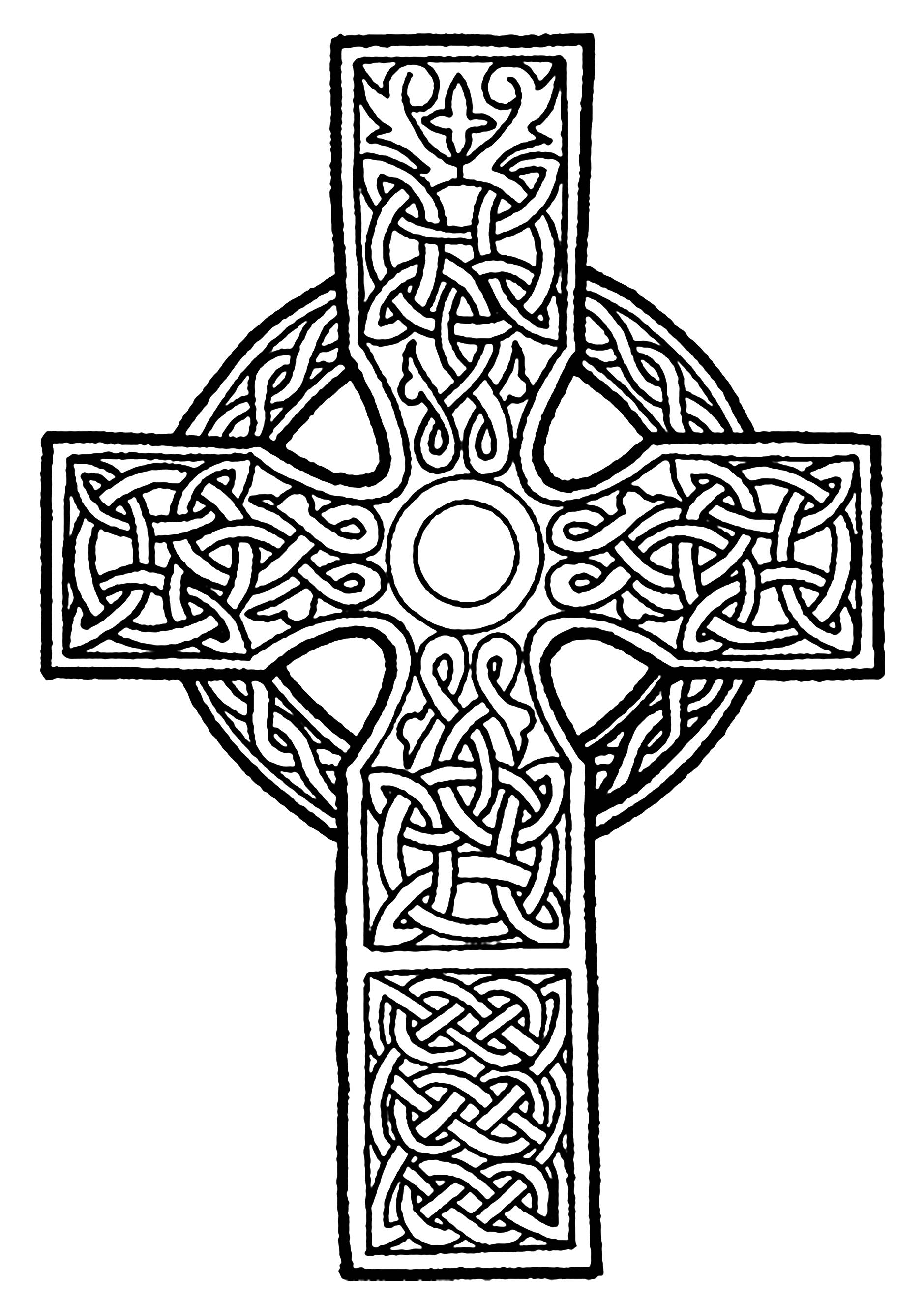 Celtic art 3 - Celtic Art Adult Coloring Pages