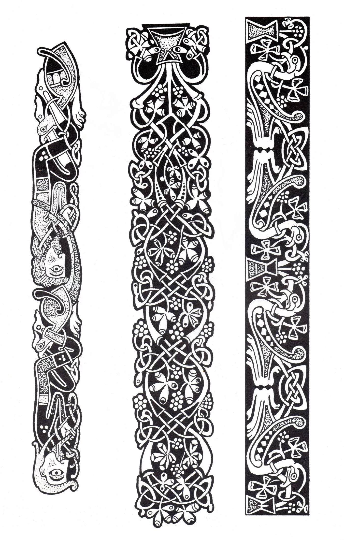 Celtic art - 34 (Printable Coloring Page for adults)