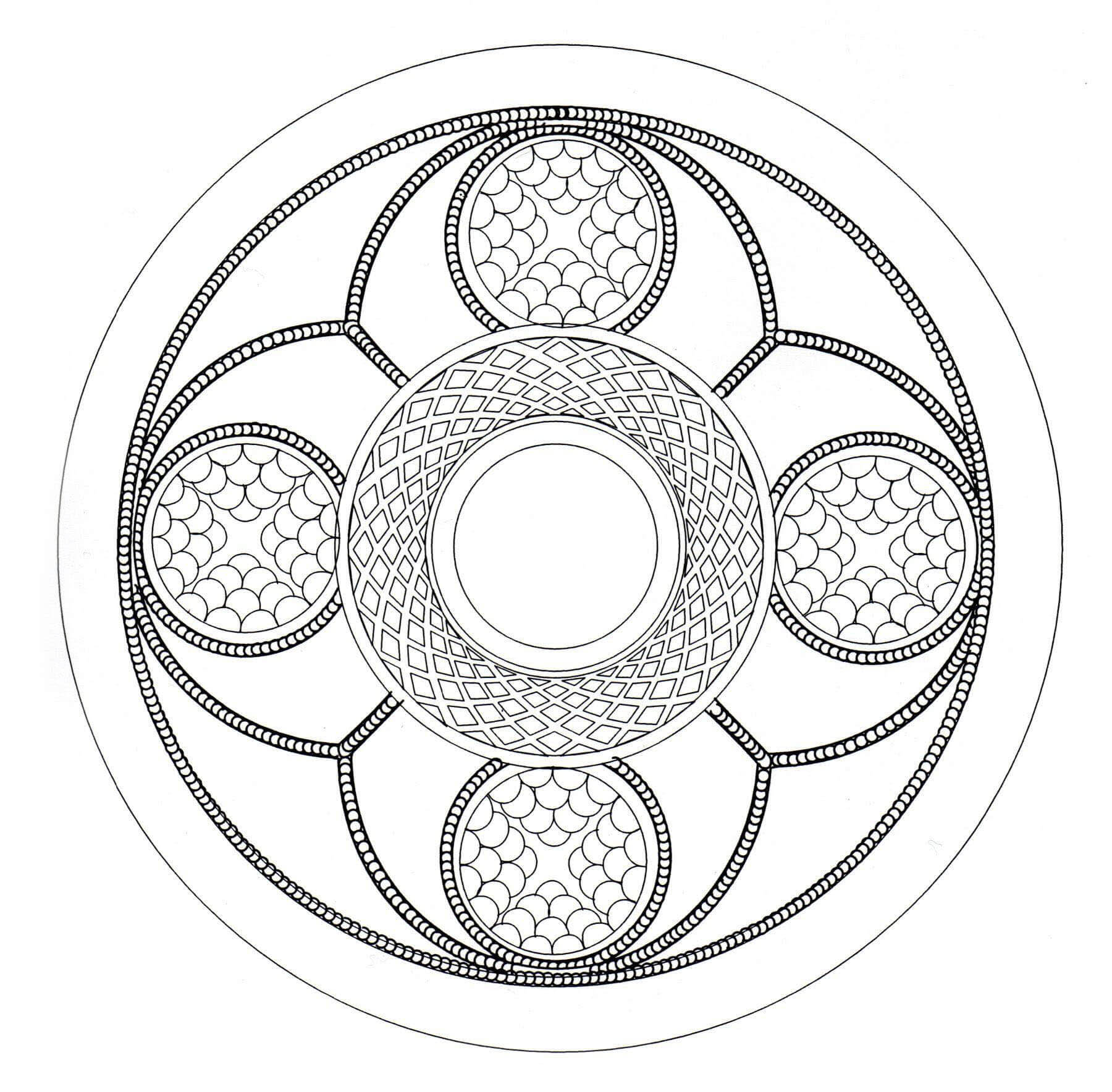 Celtic art design looking like a Mandala