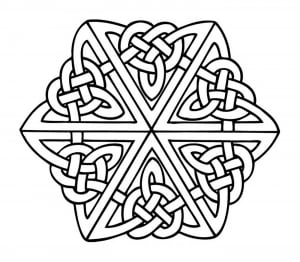 Coloring celtic art 1