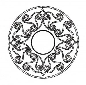 Drawing inspired by Celtic Art