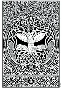 Complex coloring of the water of life