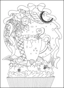 Delicious Strawberry Cupcake