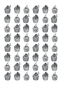 Adults cupcakes hard Celine