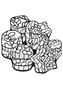 Printable Cupcake and cake Coloring Page for adults : Free-book-cupcake-10