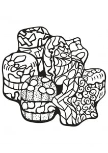 Cupcakes and other good desserts (Cupcake and cake Coloring Page)