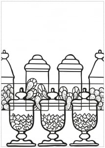 Coloring free book cupcake 4