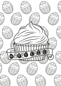 Adult easter egg muffin by allan.