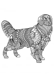 Coloring free book dog labrador 1