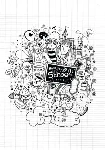 Doodle back to school by 9george