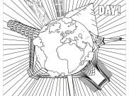 Earth Day Coloring Pages for Adults