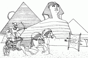 Egypt & Hieroglyph Coloring Pages for Adults (Free PDF printables)