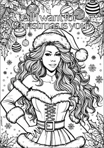 Mariah Carey as Mrs. Claus