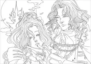 Alucard and Maria   Version facile
