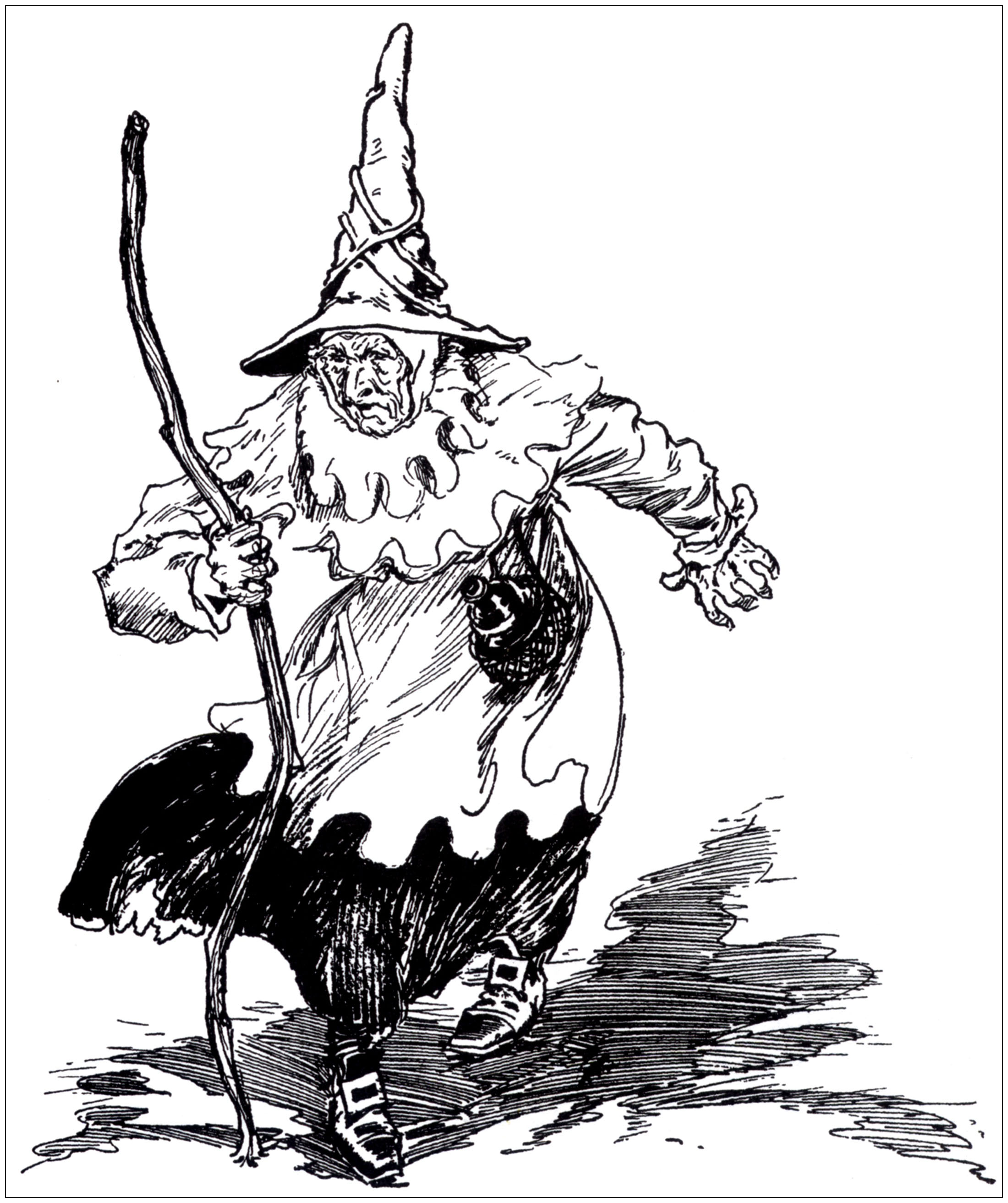 coloring pages of witches