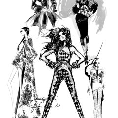 Printable Fashion & clothing coloring sheets for adults