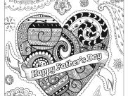 Father's Day Coloring Pages for Adults