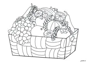 Basket of fruits