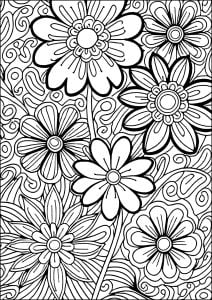 Bewitching flowers and patterns