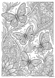 Ornamental flight of grace