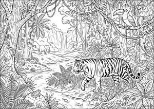 The Tiger in the Canopy