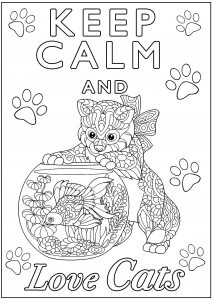 Keep Calm and Love Cats